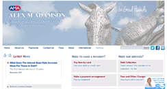 Desktop Screenshot of alex-m-adamson.com